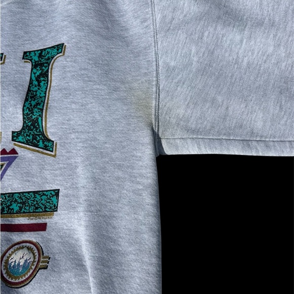 Vintage Ski Lake Tahoe crew/turtleneck sz L - Picture 3 of 7